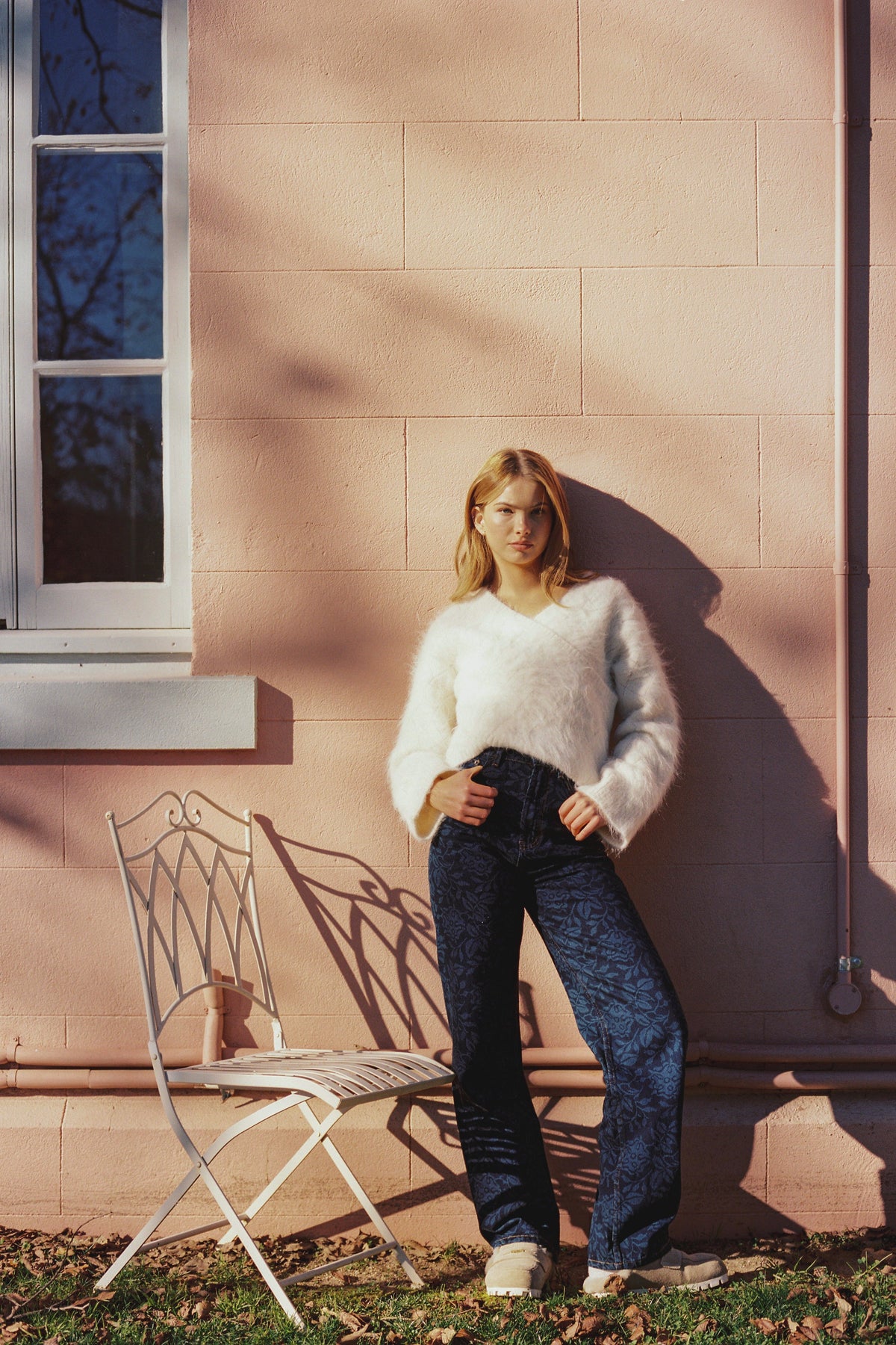 Diamond Knit Sweater