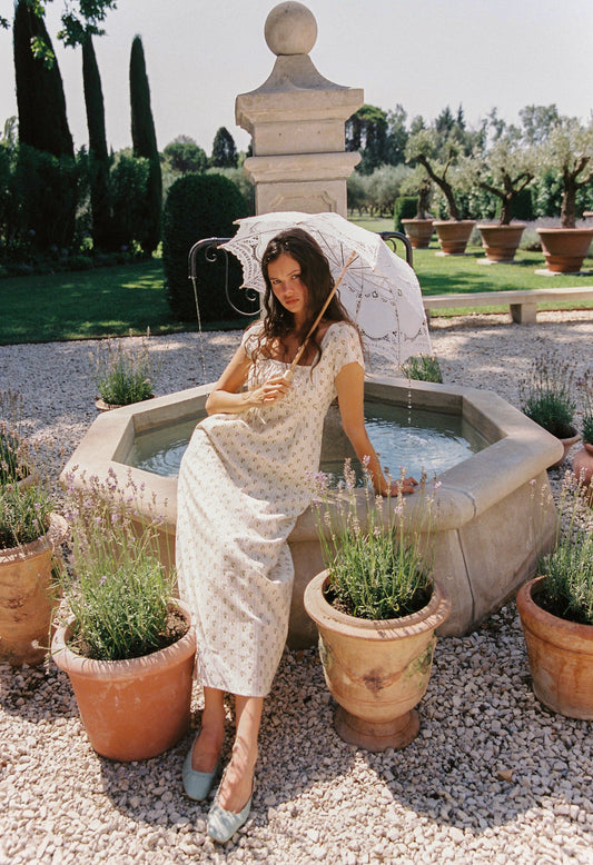 Irina Maxi Dress - Poppy Stripe