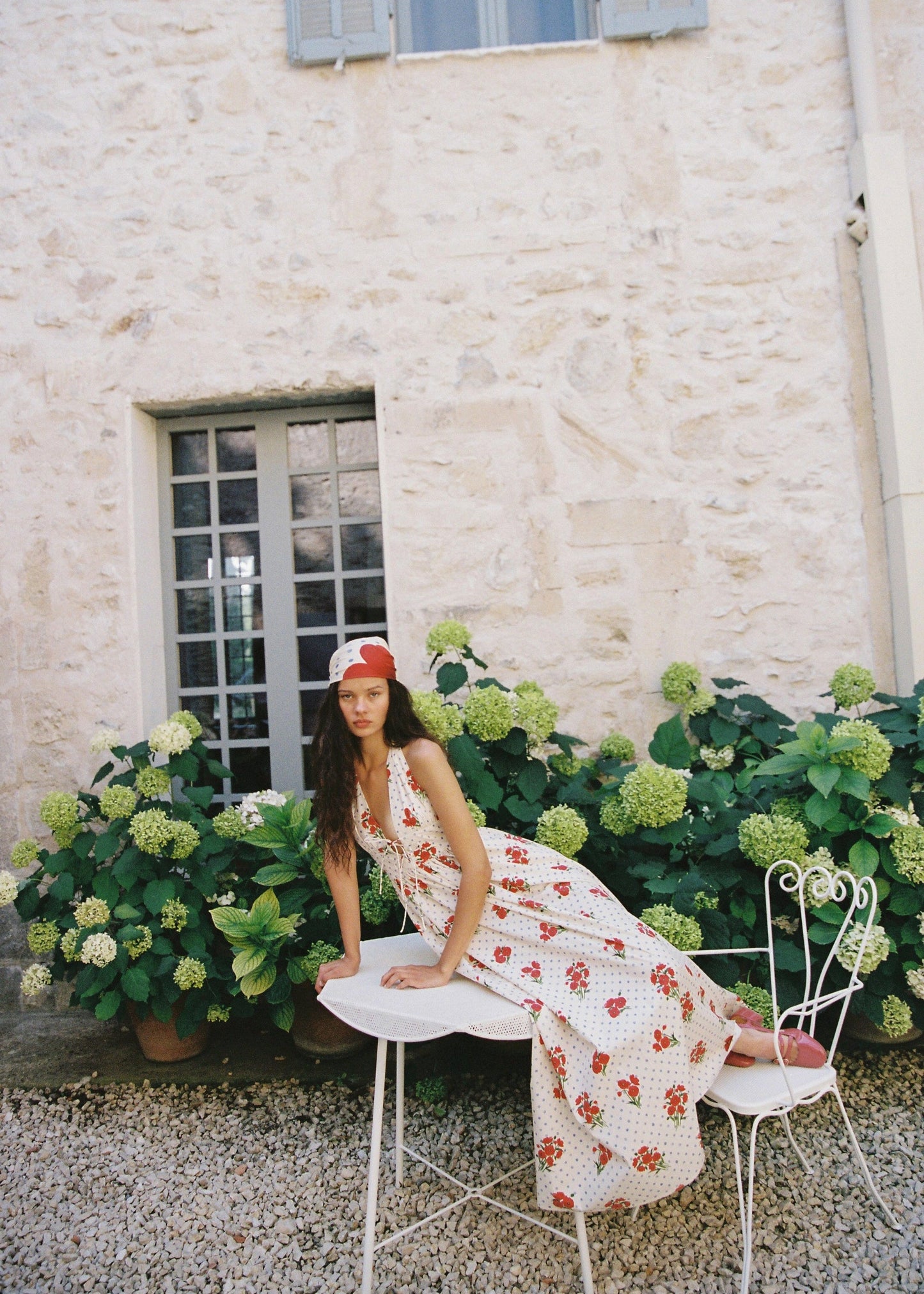 Lily Maxi Dress - Poppies