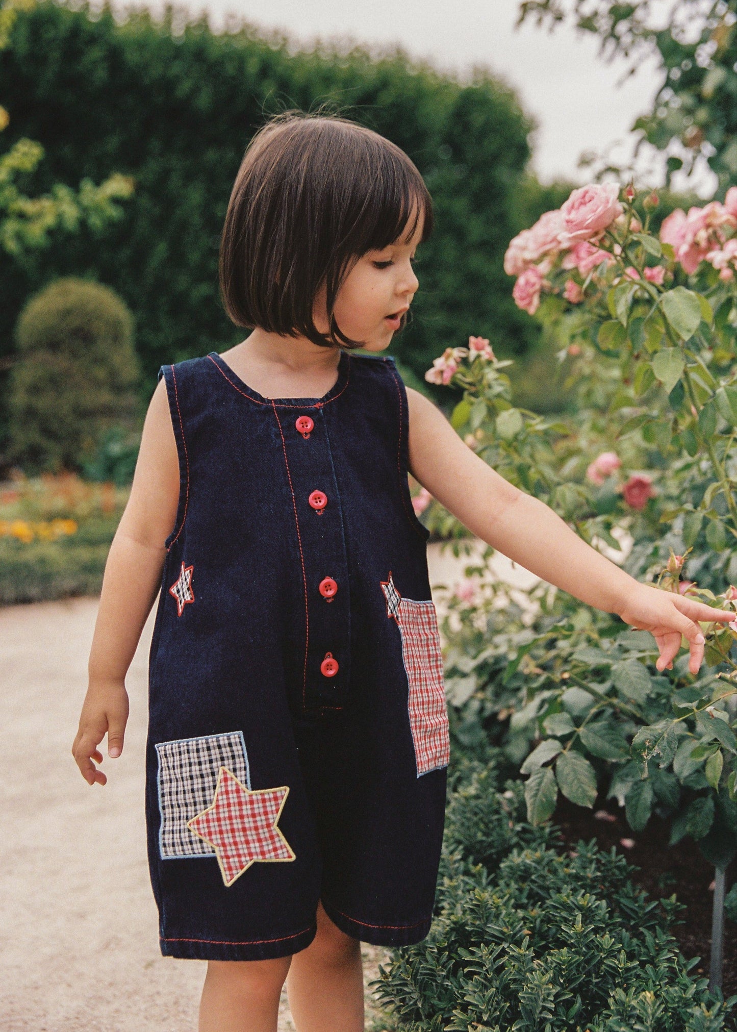 Franky Romper - Indigo