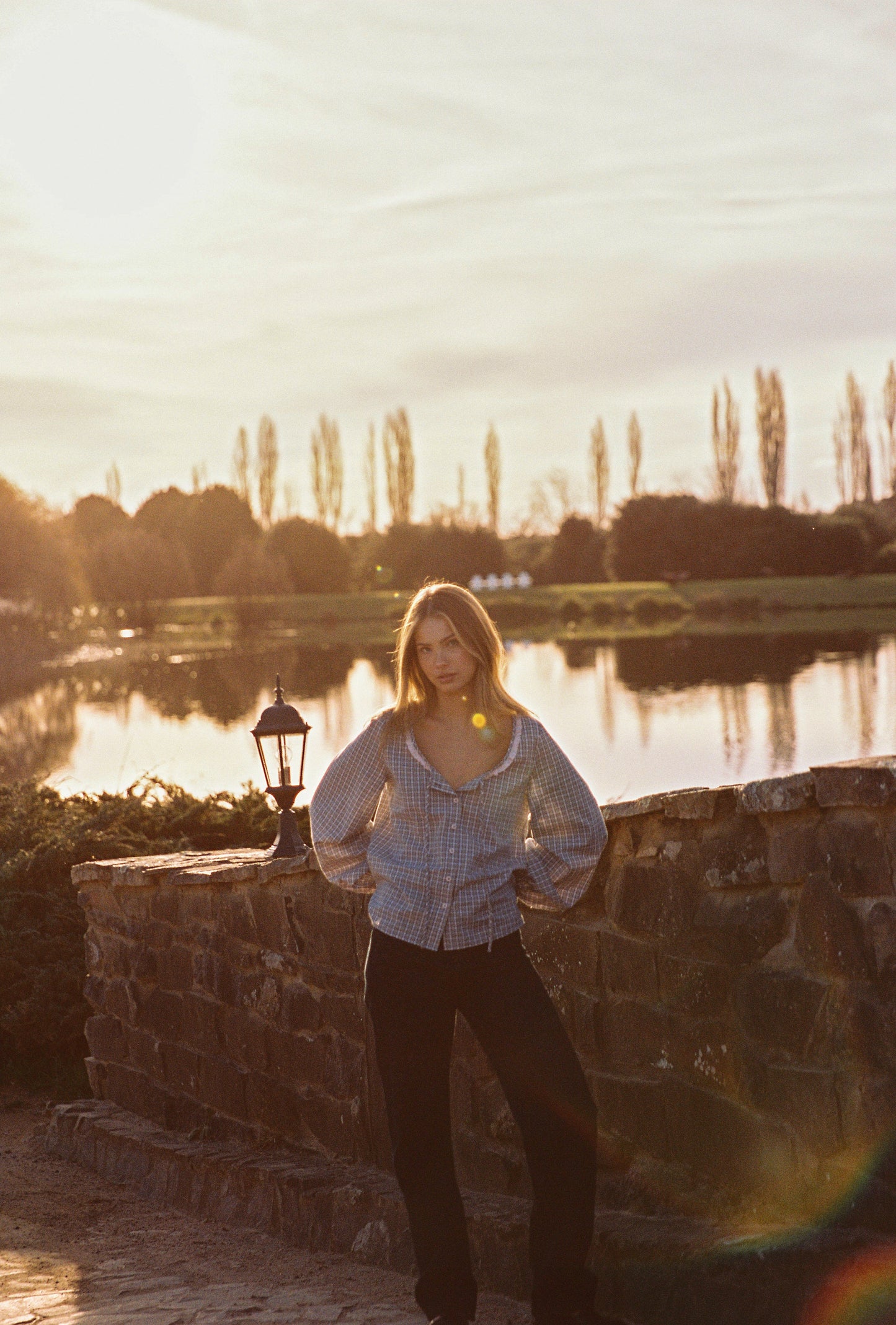 Paloma Blouse - Check