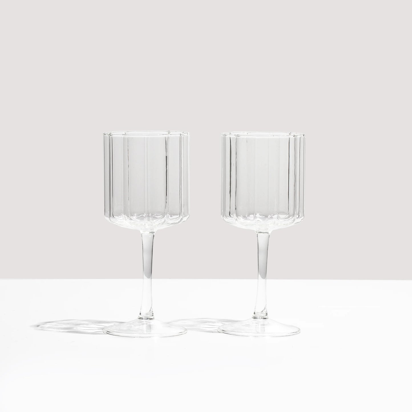 Wave Wine Glasses