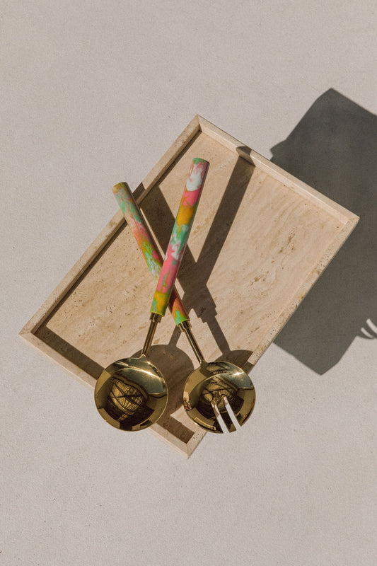 Rainbow Pop salad servers