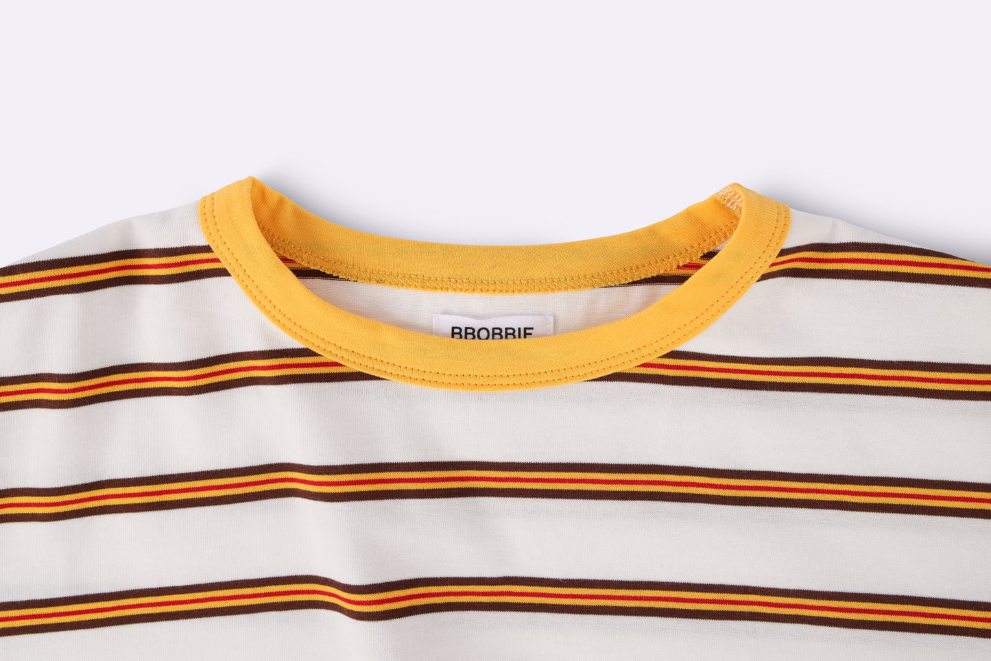 Striped Tee - Yellow