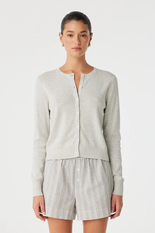 Flynn Cardigan - Grey Marle
