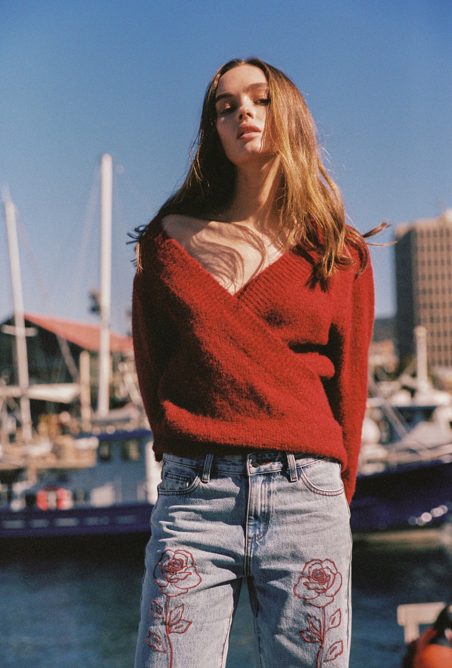 Taylor Jean - Rose Embroidery