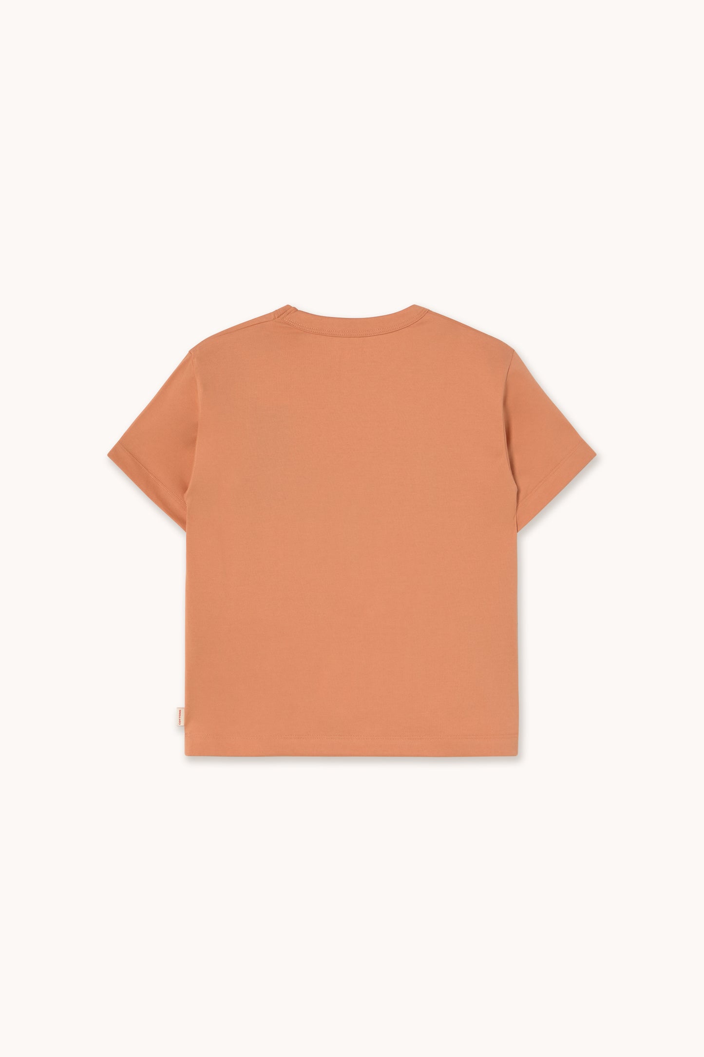 Flowers Eyes Graphic Tee - Light Rust