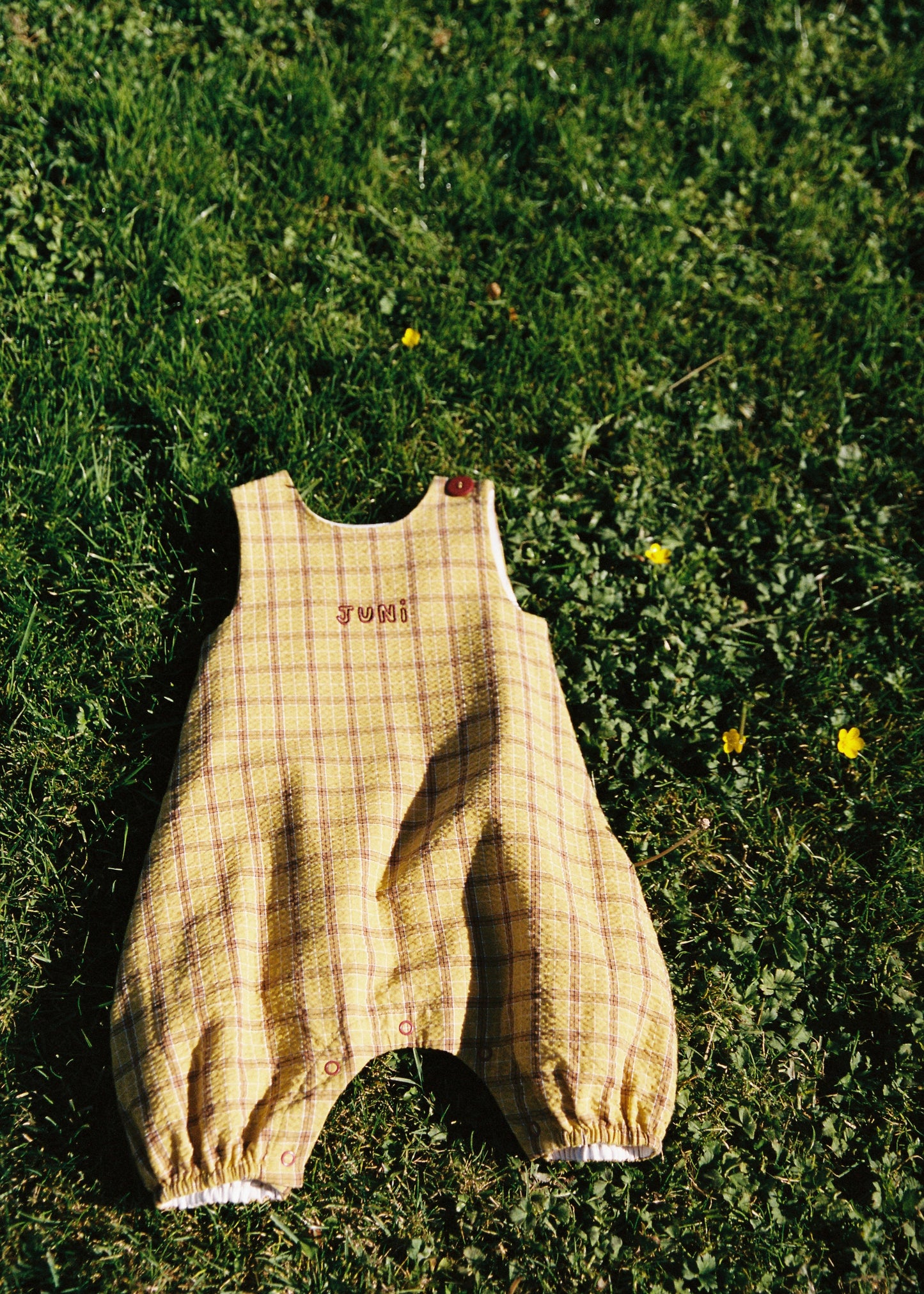 Avery Romper - Mustard