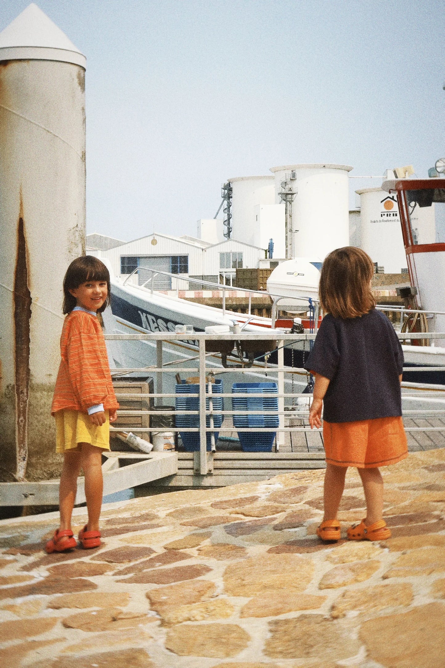 Lizzie Long Sleeve - Tangerine Dream