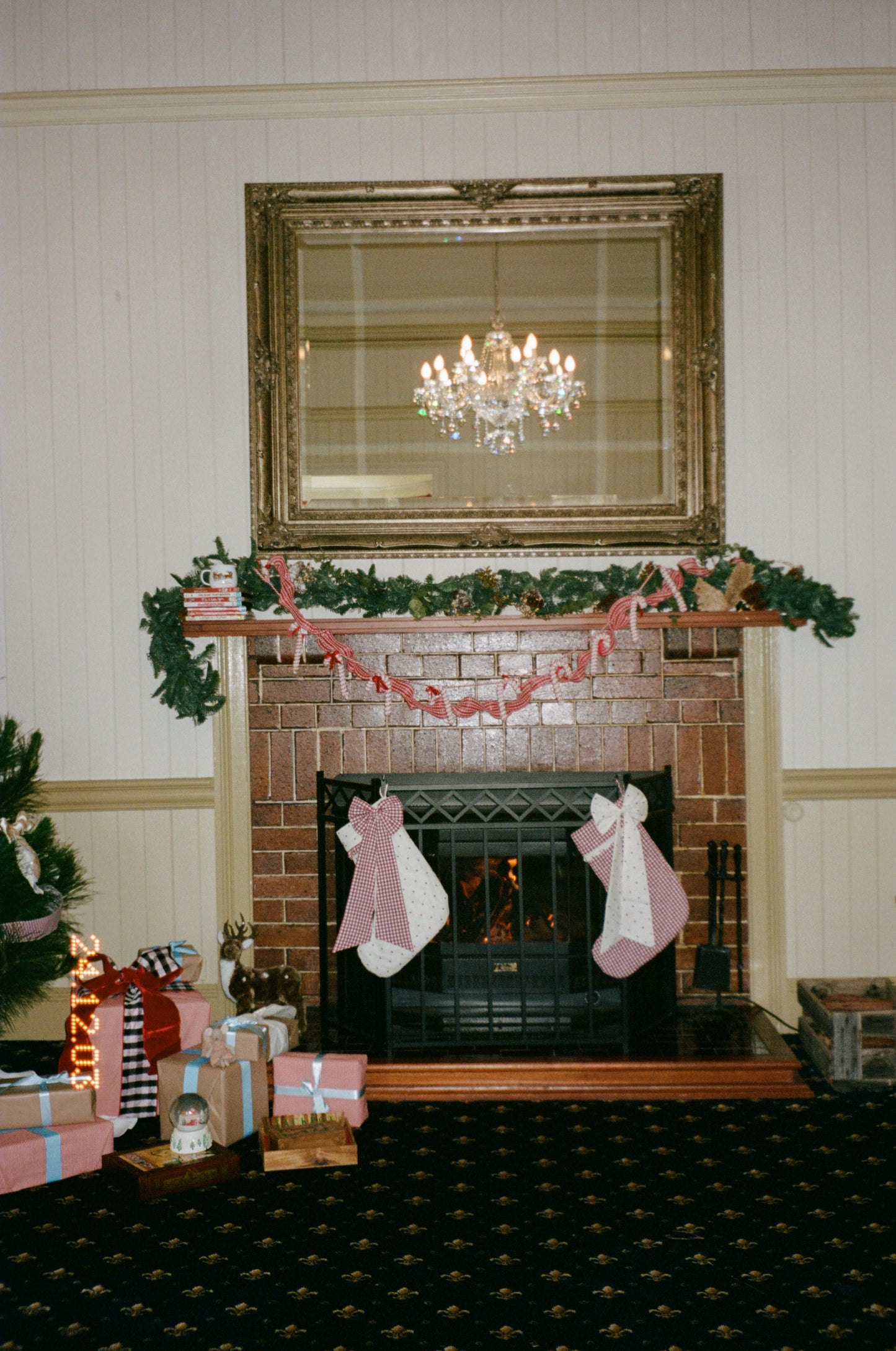 Gingham Stocking