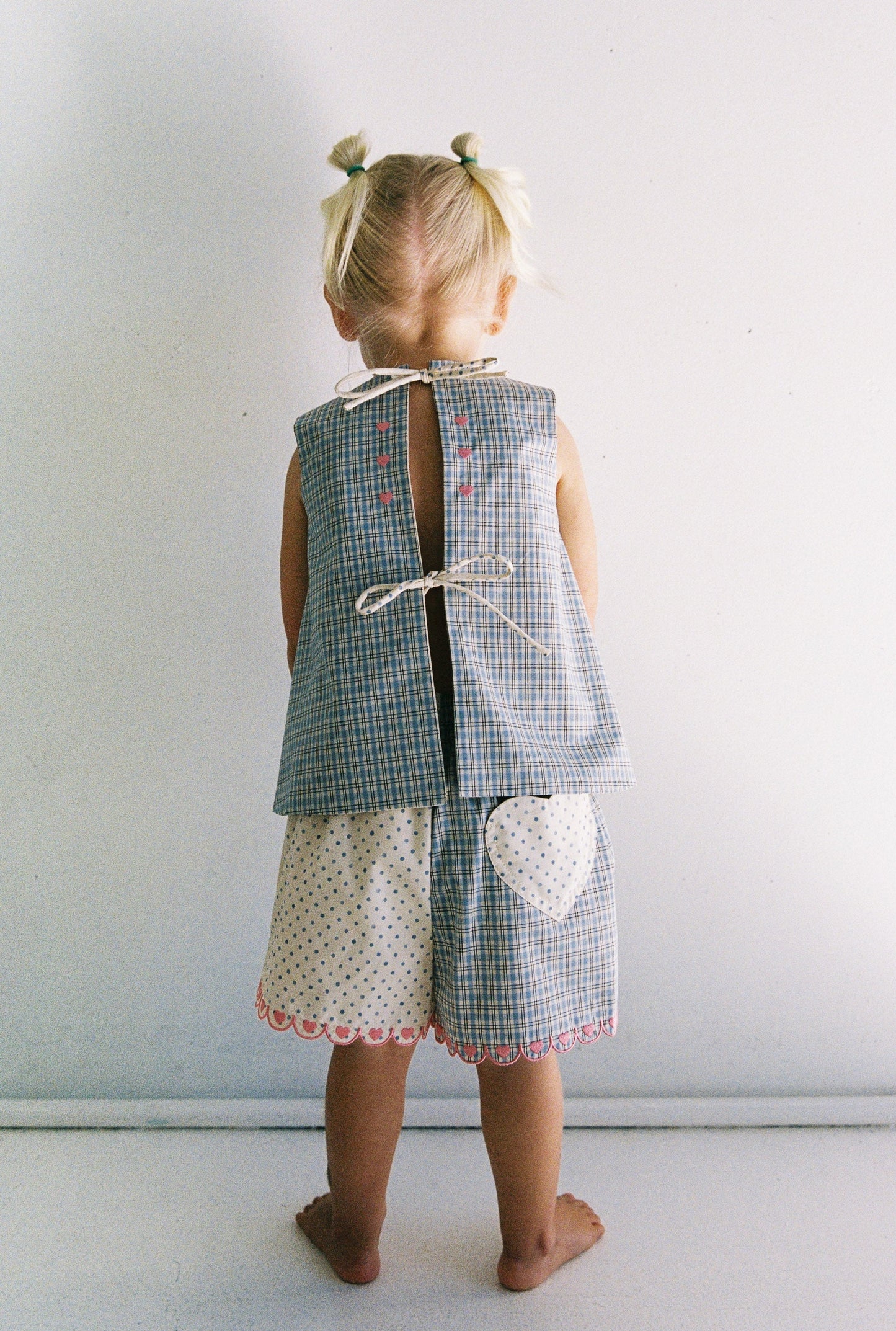 Della Short - Blue Check