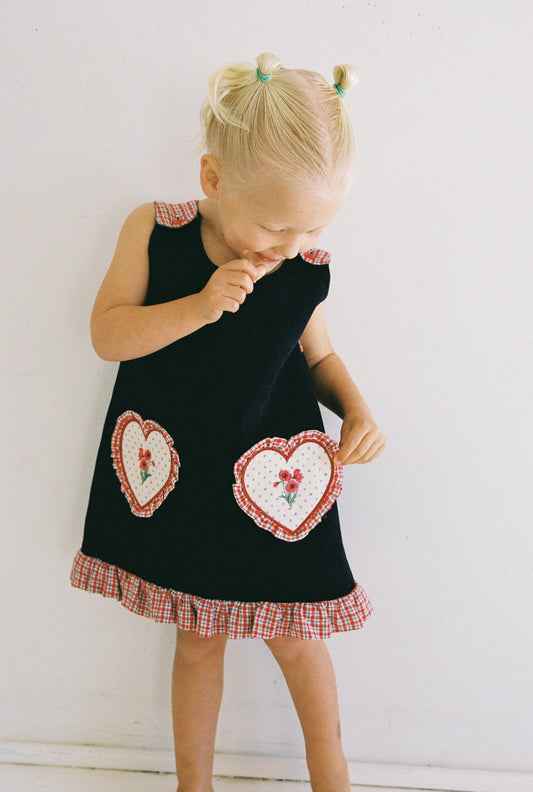 Polly Dress - Indigo