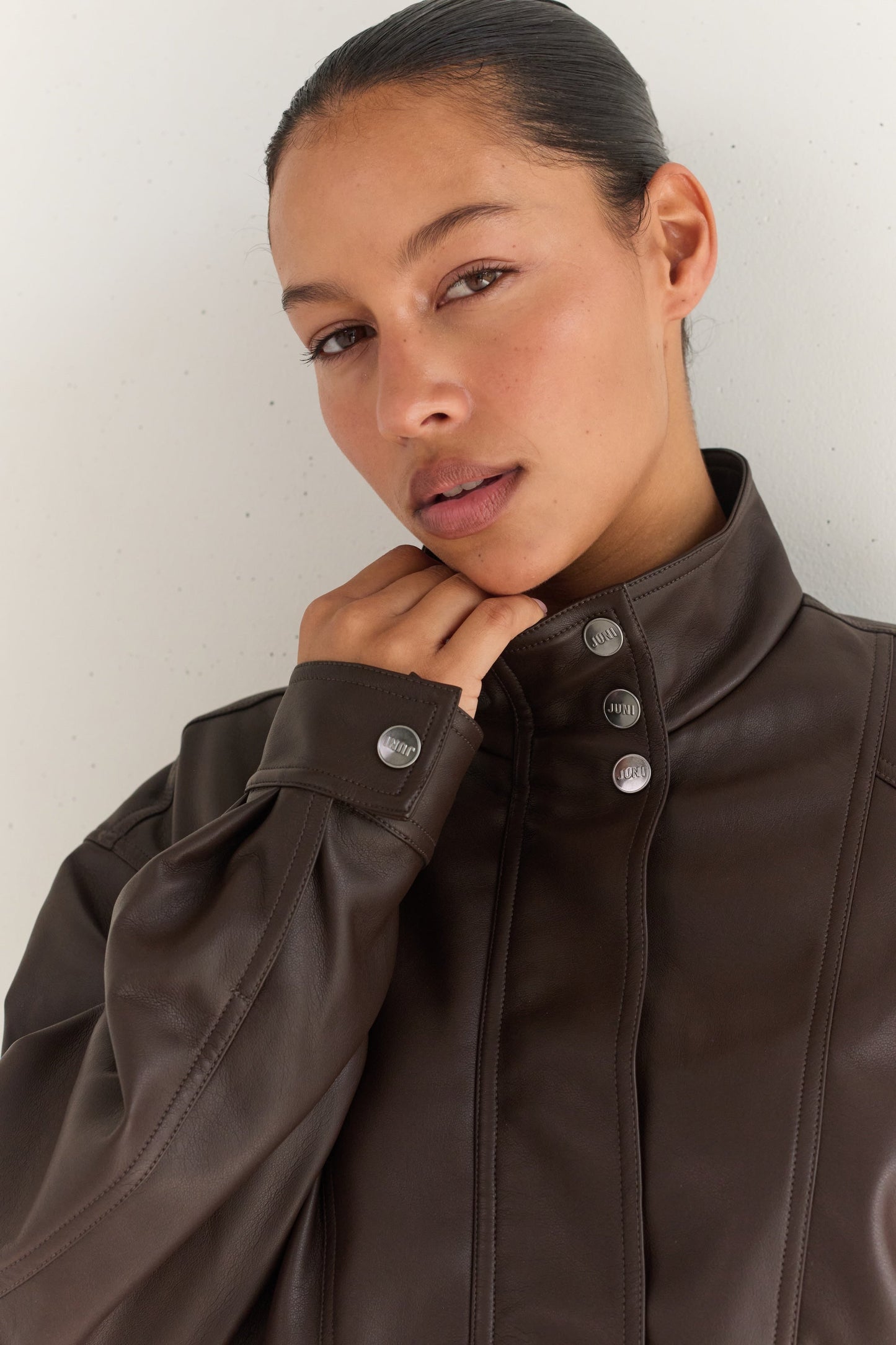 Tate Bomber Jacket - Espresso