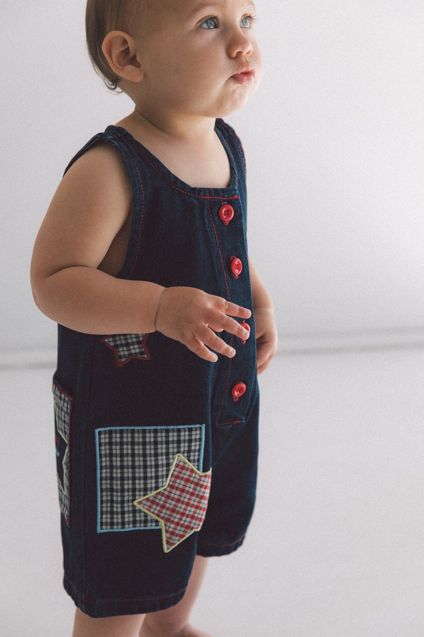 Franky Romper - Indigo