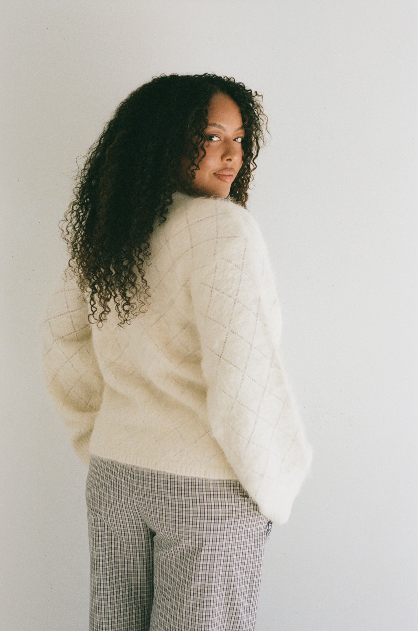 Diamond Knit Sweater