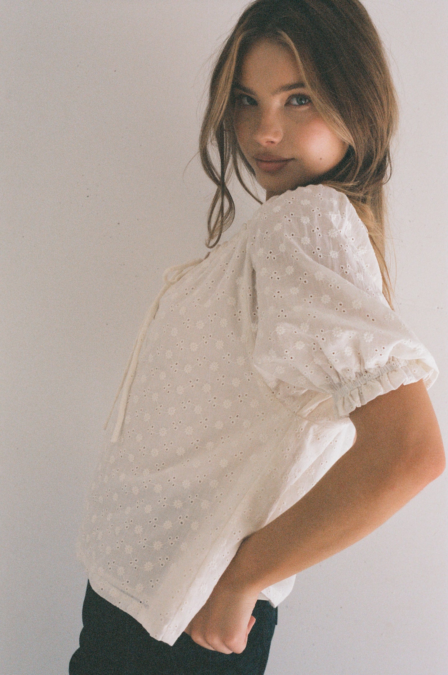 Jasmine Blouse - Salt *Pre-Order