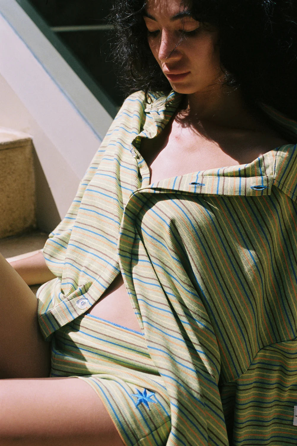 Lido Striper Bungalow Shirt