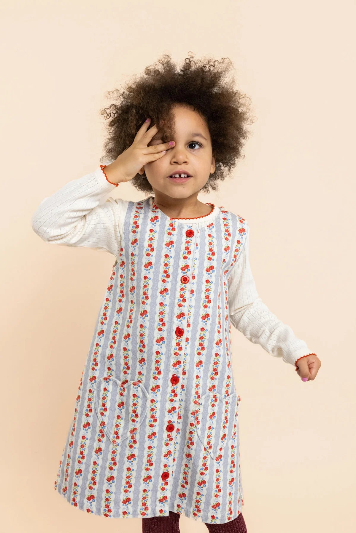 Aria Dress - Blue Air Rose