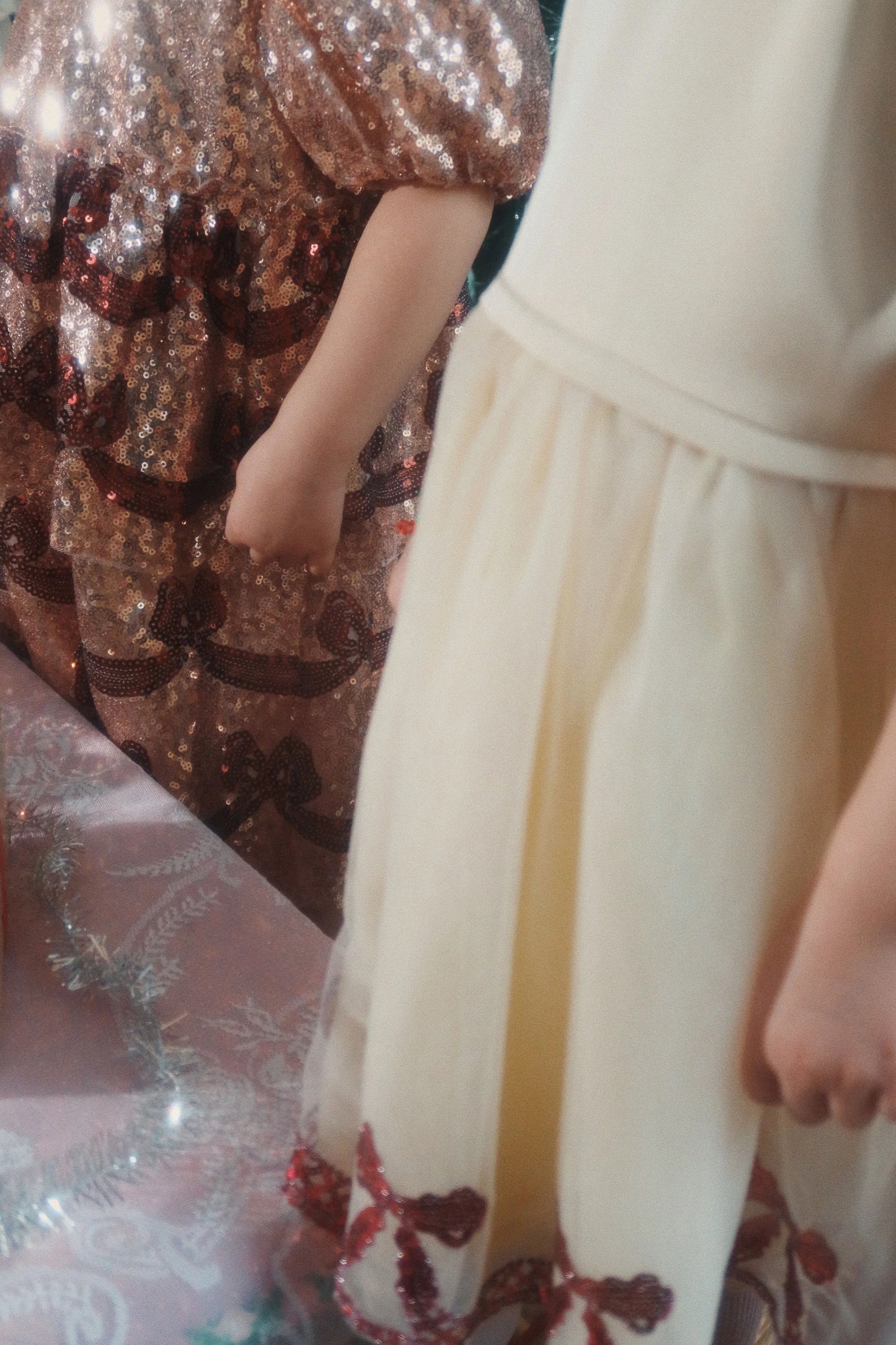 Bowie Sequin Dress - Brazilian Sand
