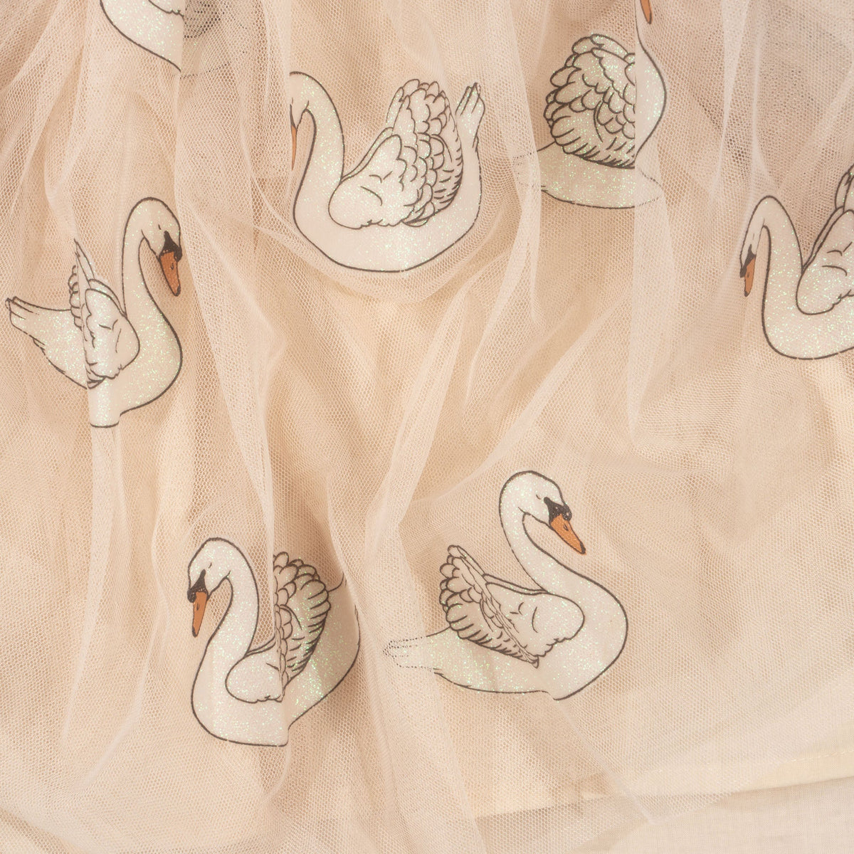 Fayette Dress - Swan Glitter
