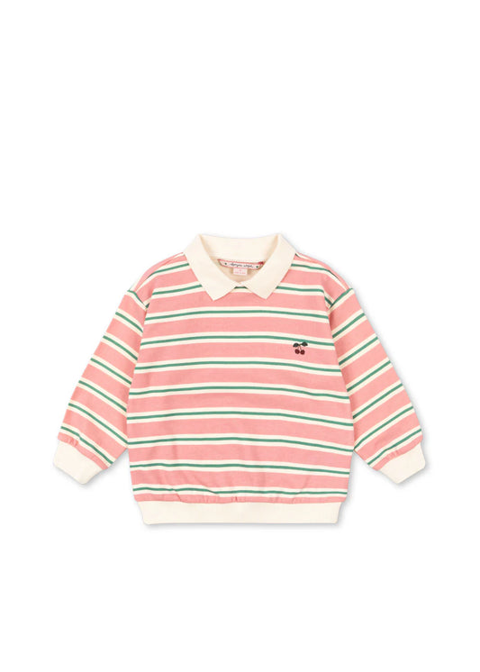 Spotty Polo - Blush Bound Stripe