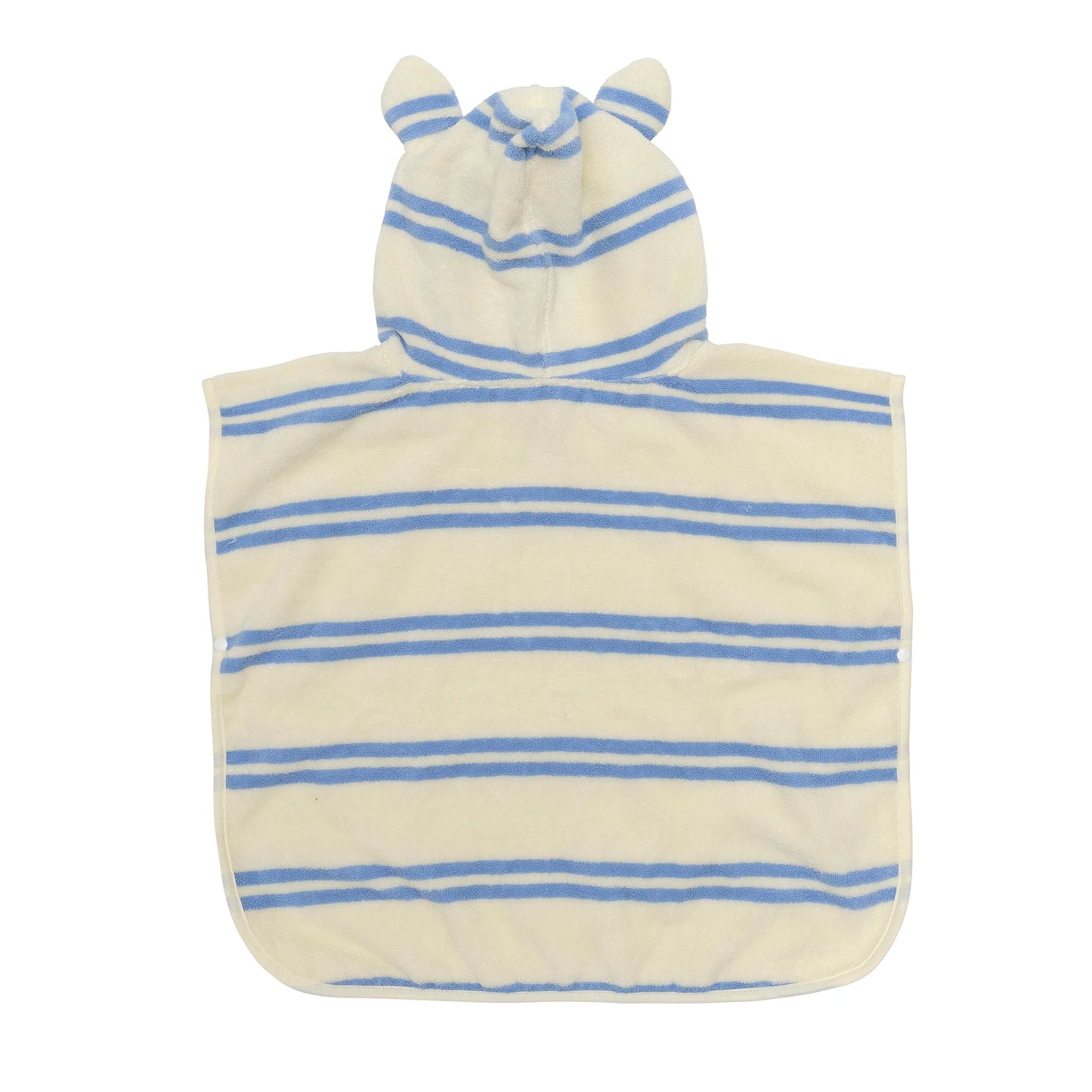 Kids Hooded Towel - Blue Stripe