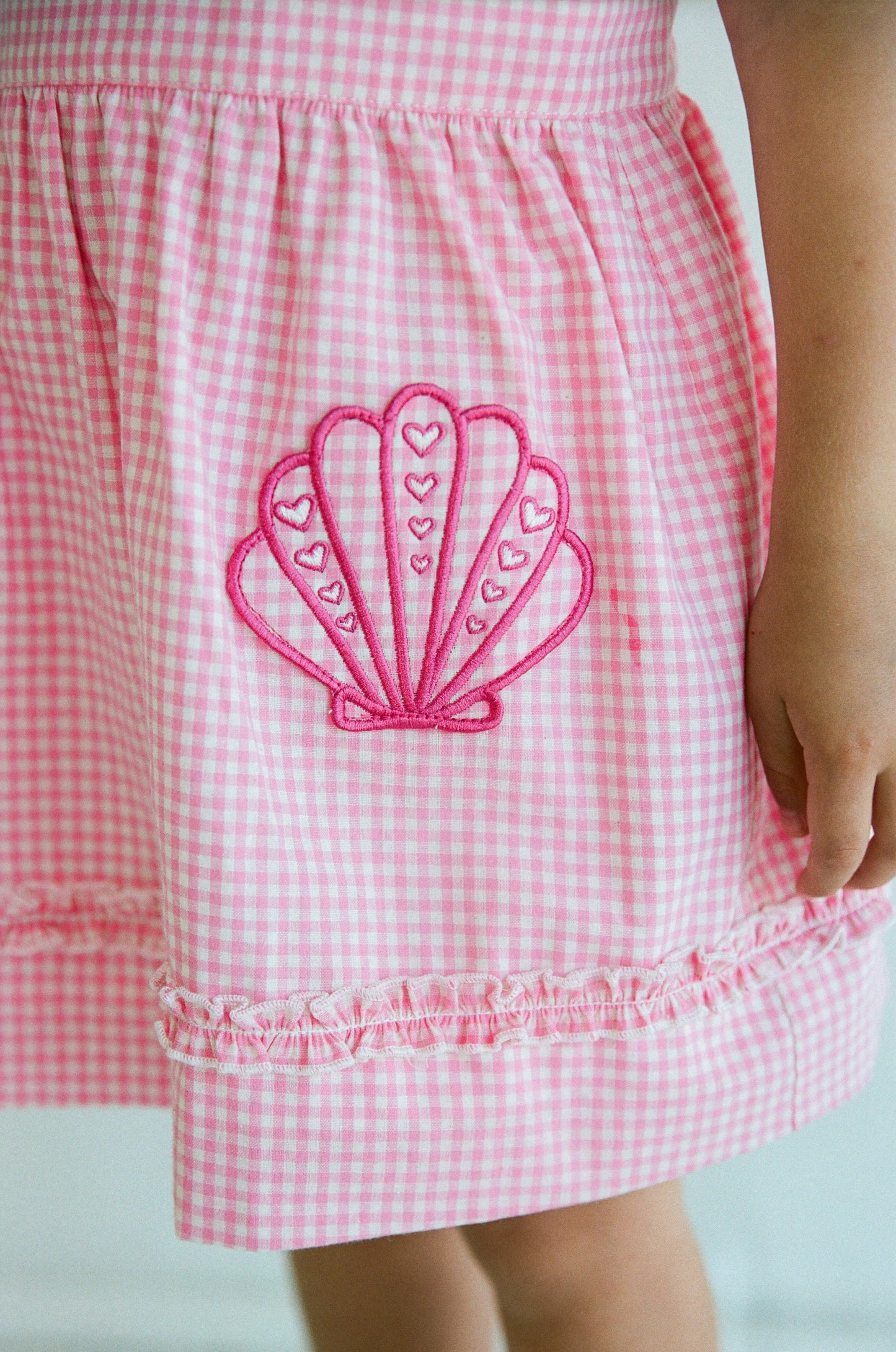 Coco Dress - Strawberry Gingham
