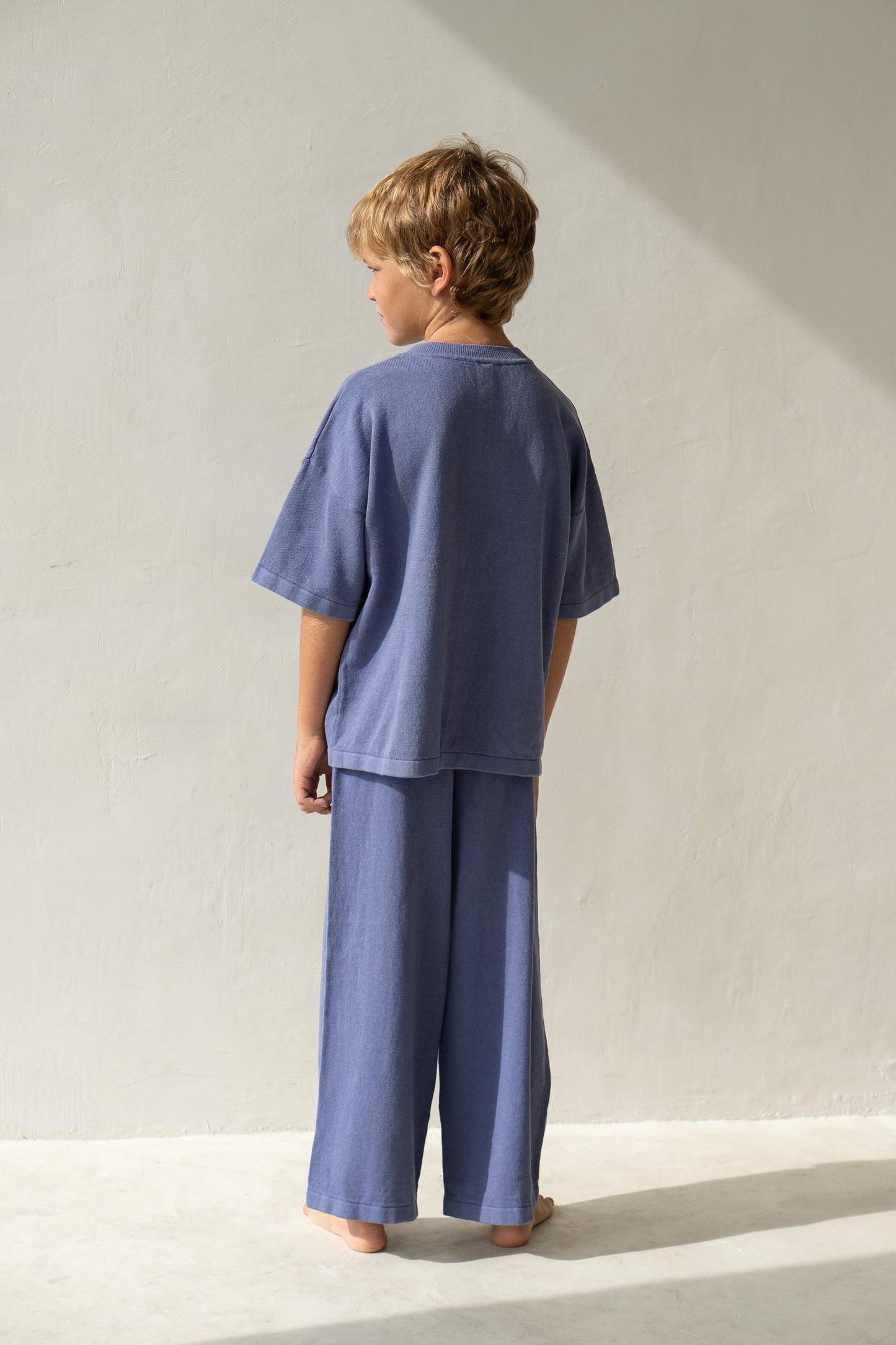 Thin Knit Pants - Dusk