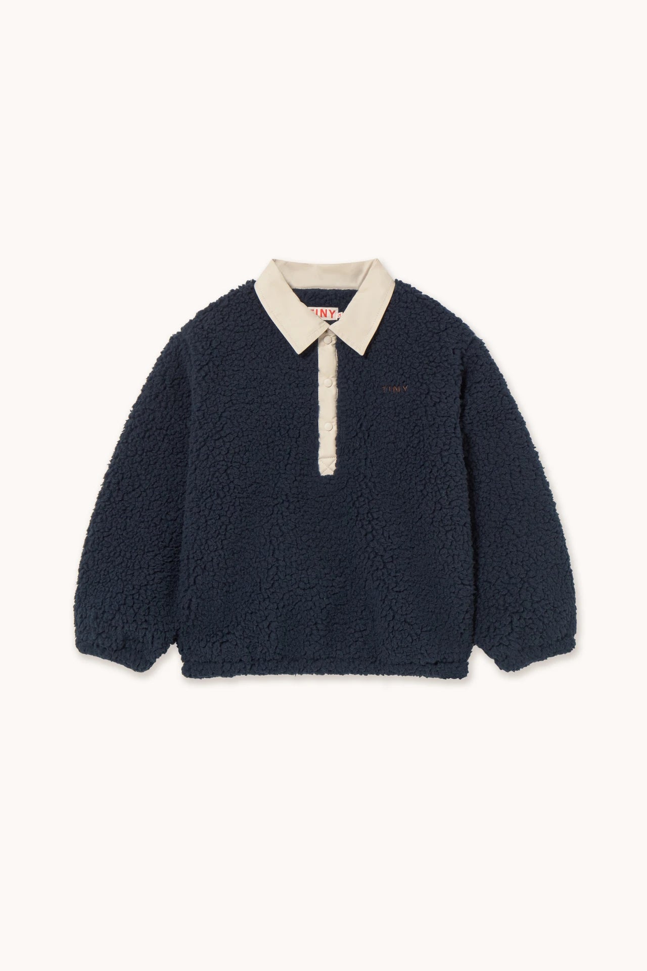 Sherpa Collar Sweatshirt - Navy