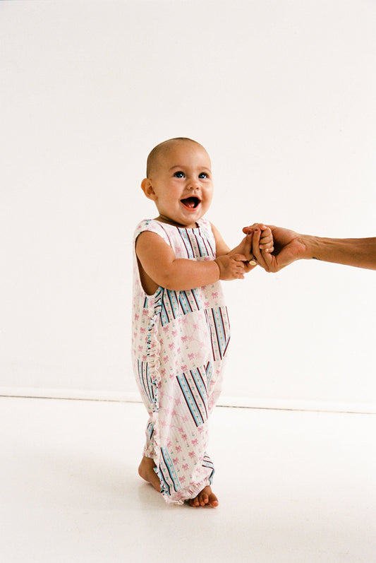 Avery Romper - Patchwork