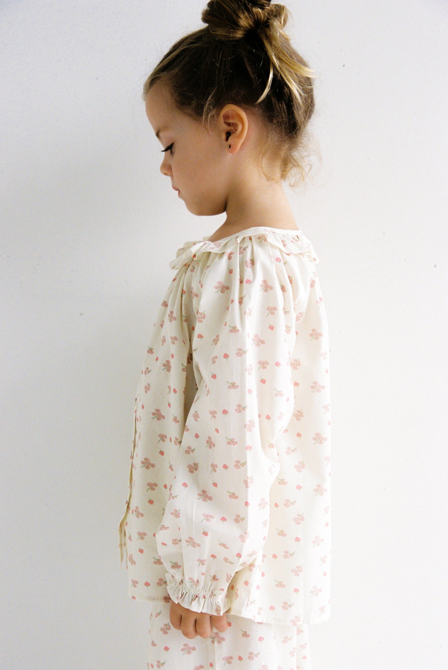 Gracie Pyjama Set - Berry Ditsy