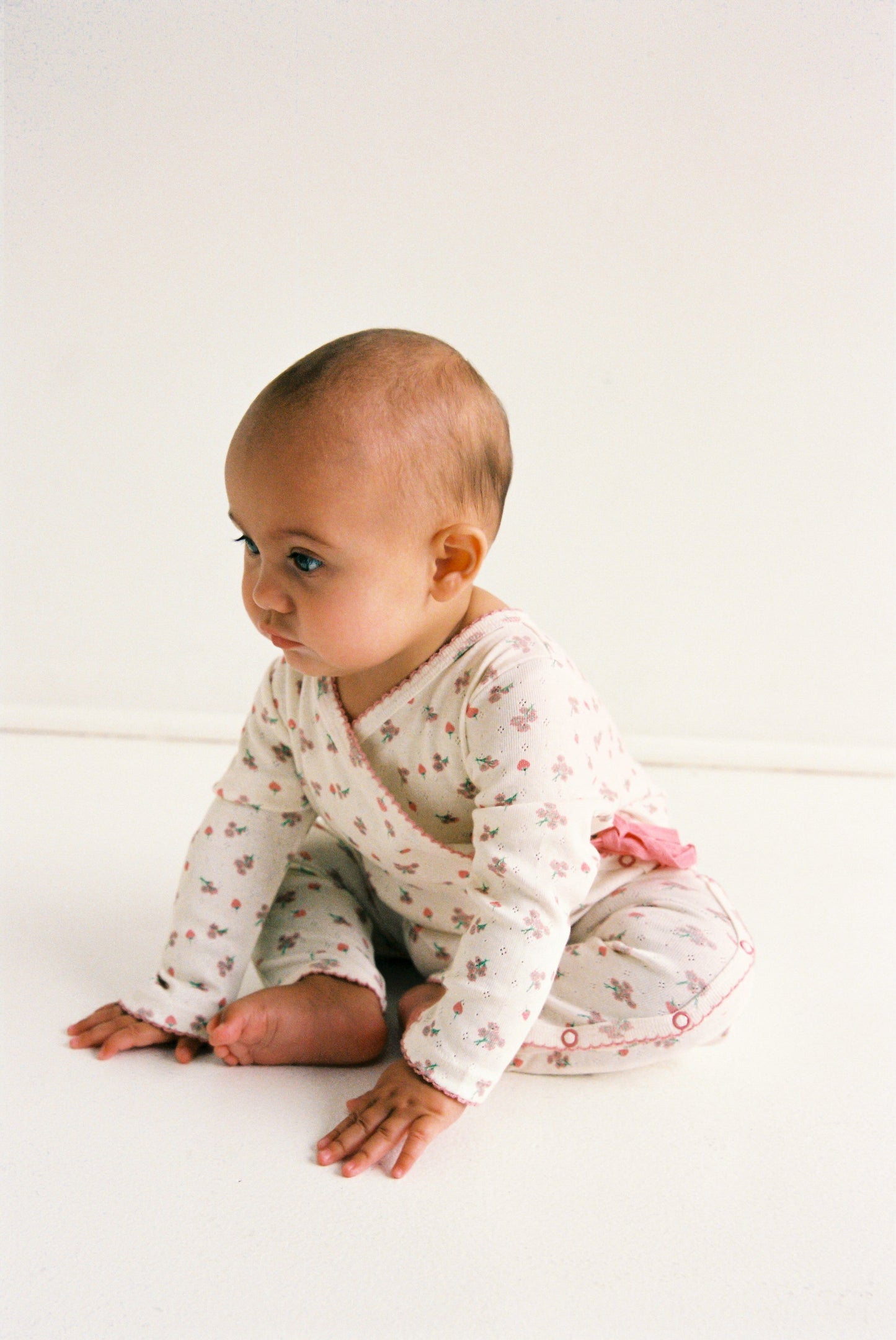 Meadow Onesie - Berry Ditsy