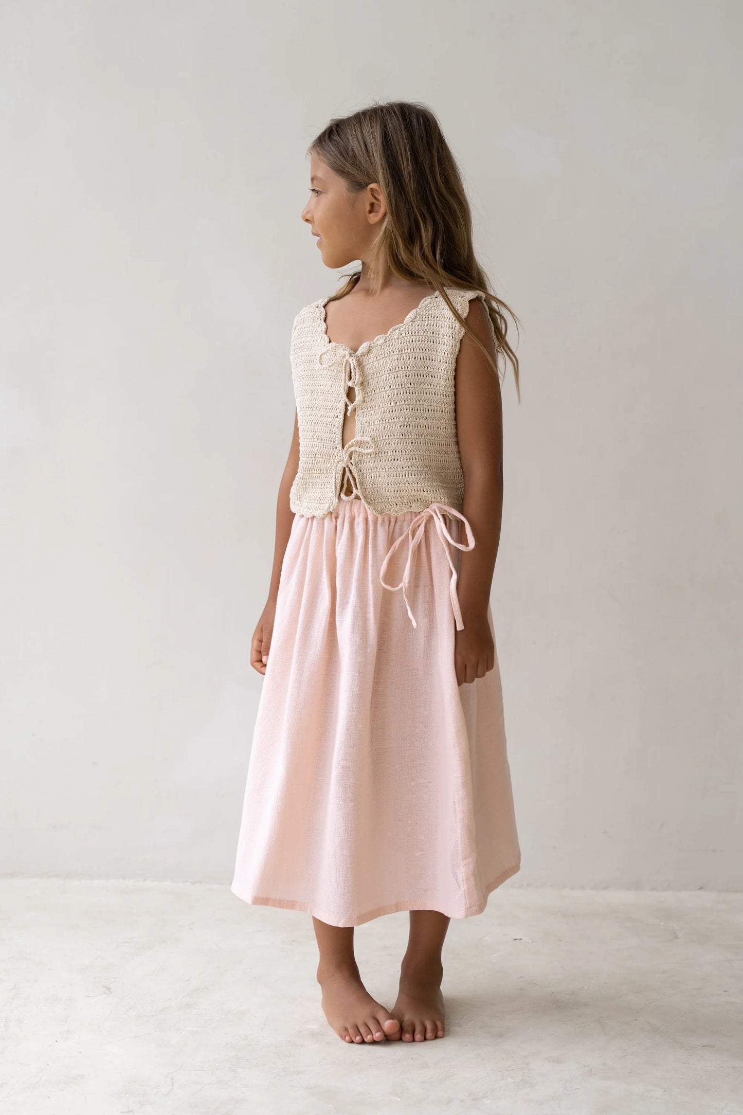 Rosie Skirt - Pink Salt
