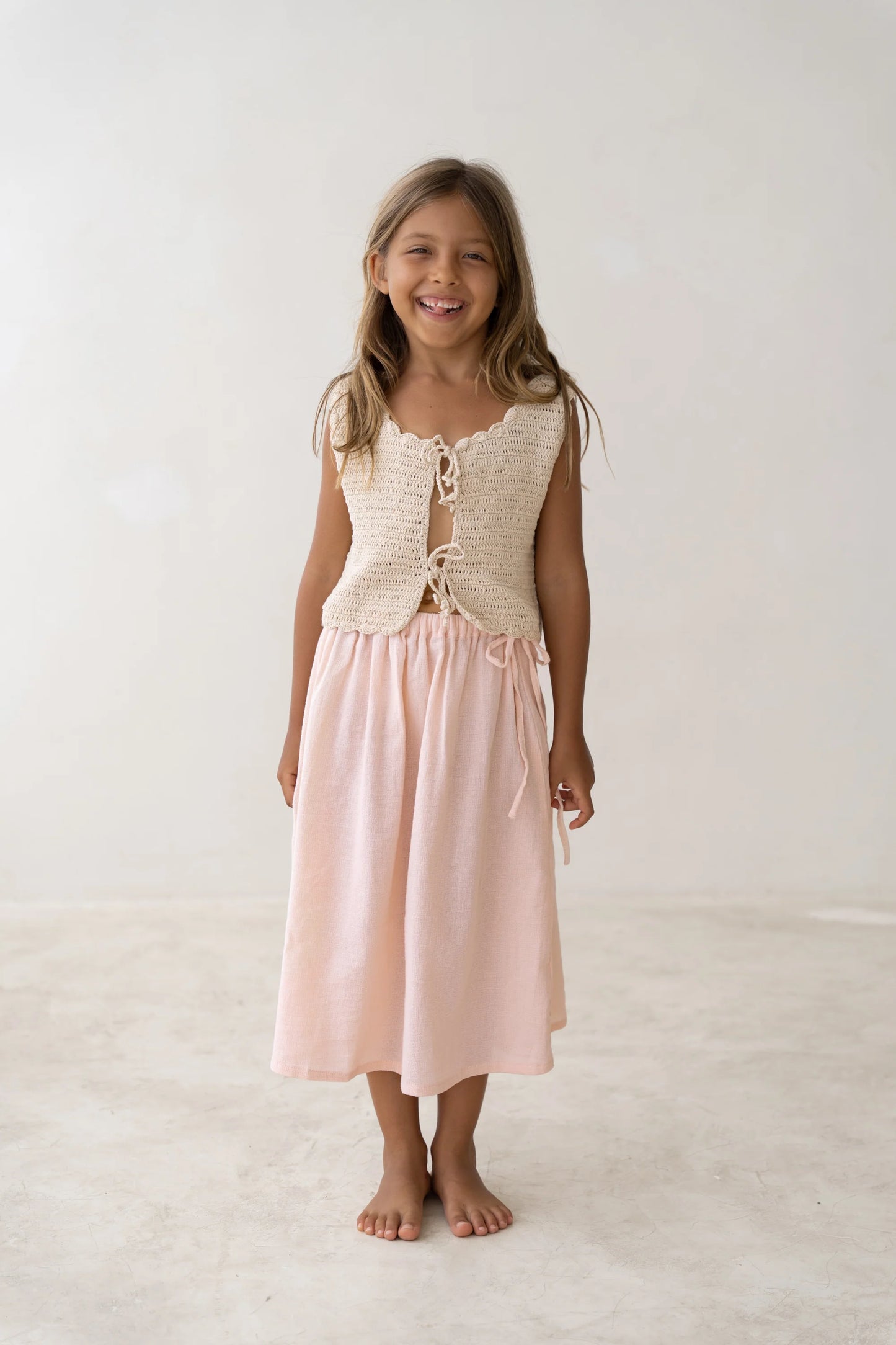 Rosie Skirt - Pink Salt