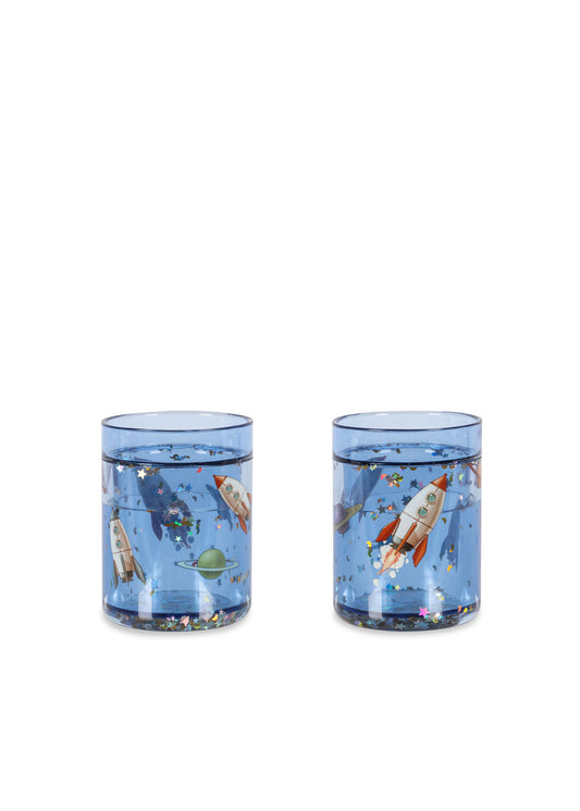 2 Pack Glitter Cups - Outer Space