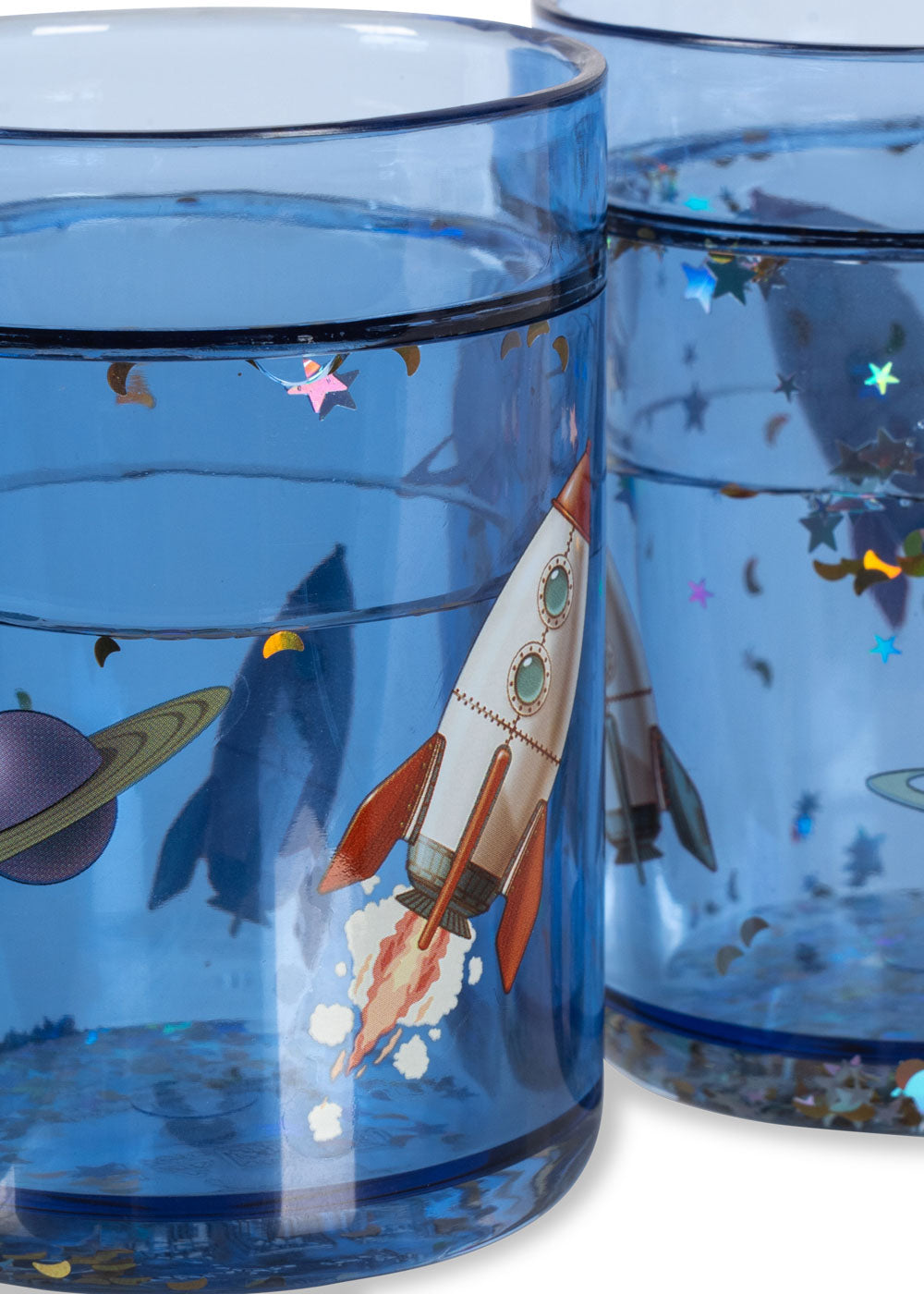 2 Pack Glitter Cups - Outer Space