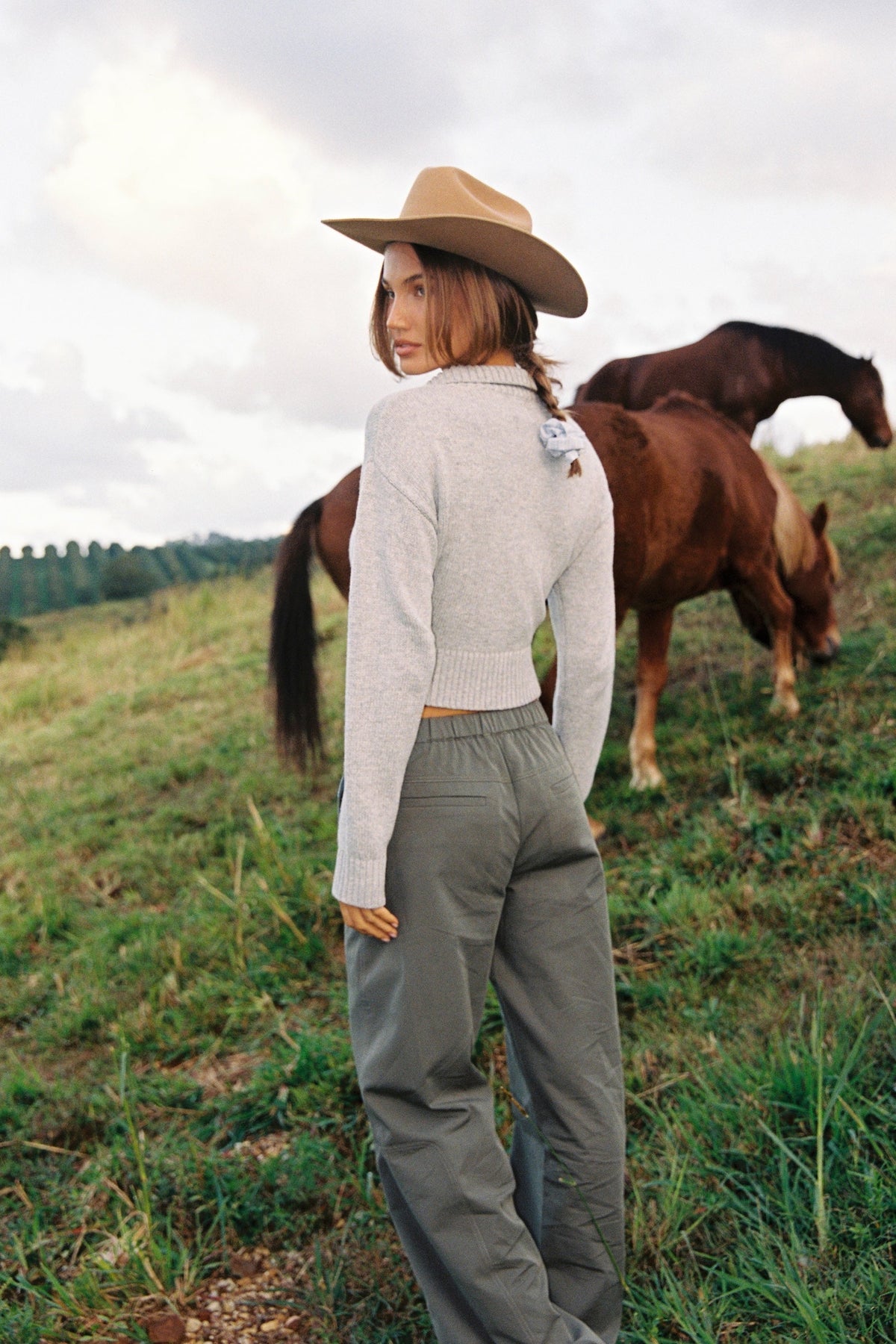 Adelle Pant - Olive