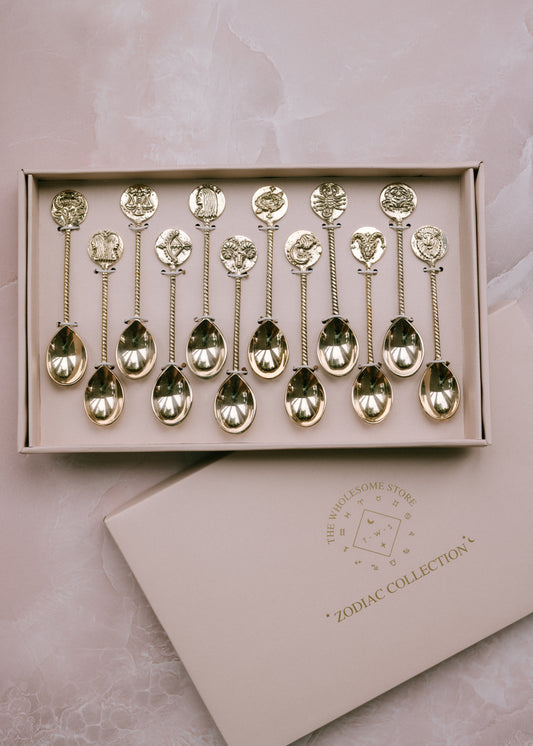 12PC Teaspoon Zodiac Collection