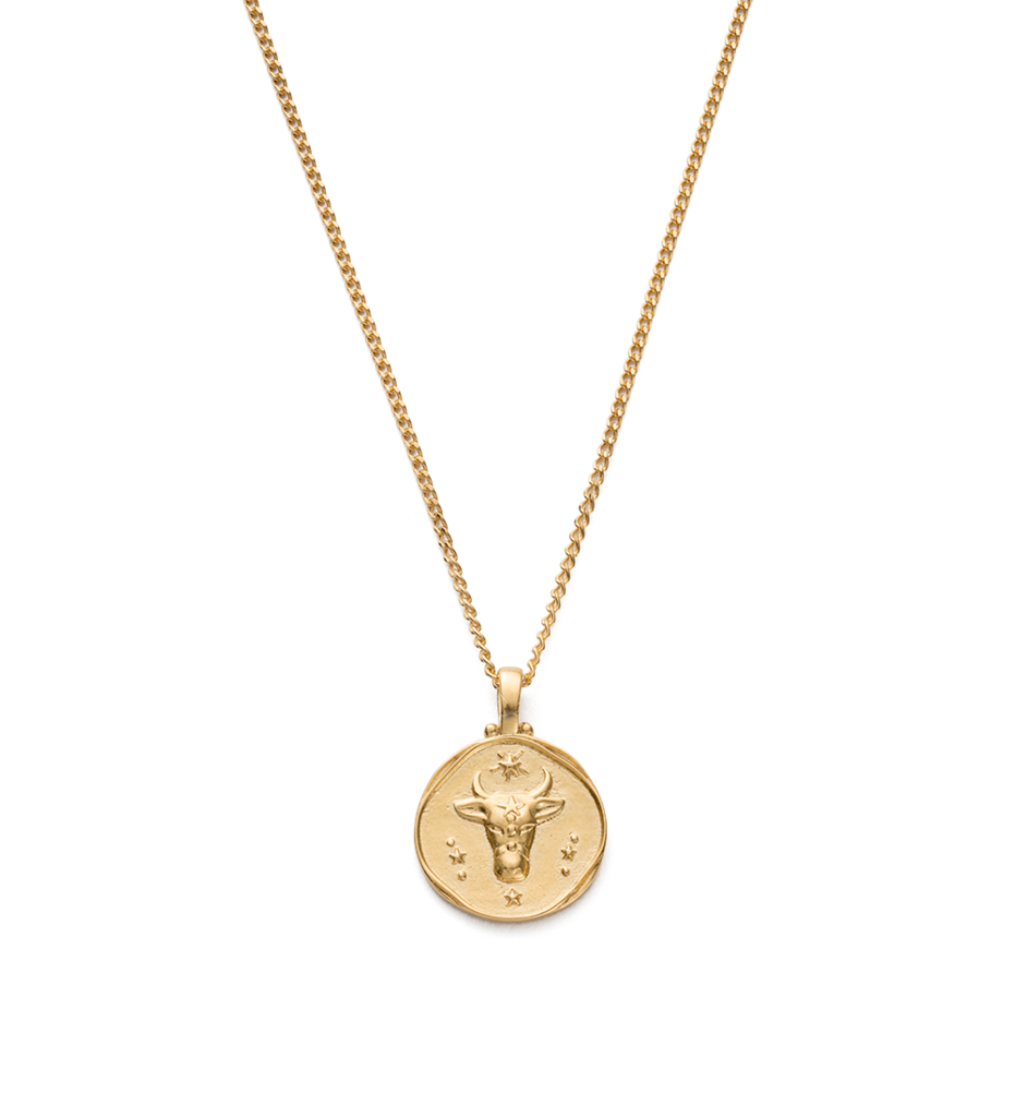 Astrology 2025 necklace gold
