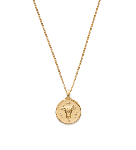 Taurus Zodiac Necklace