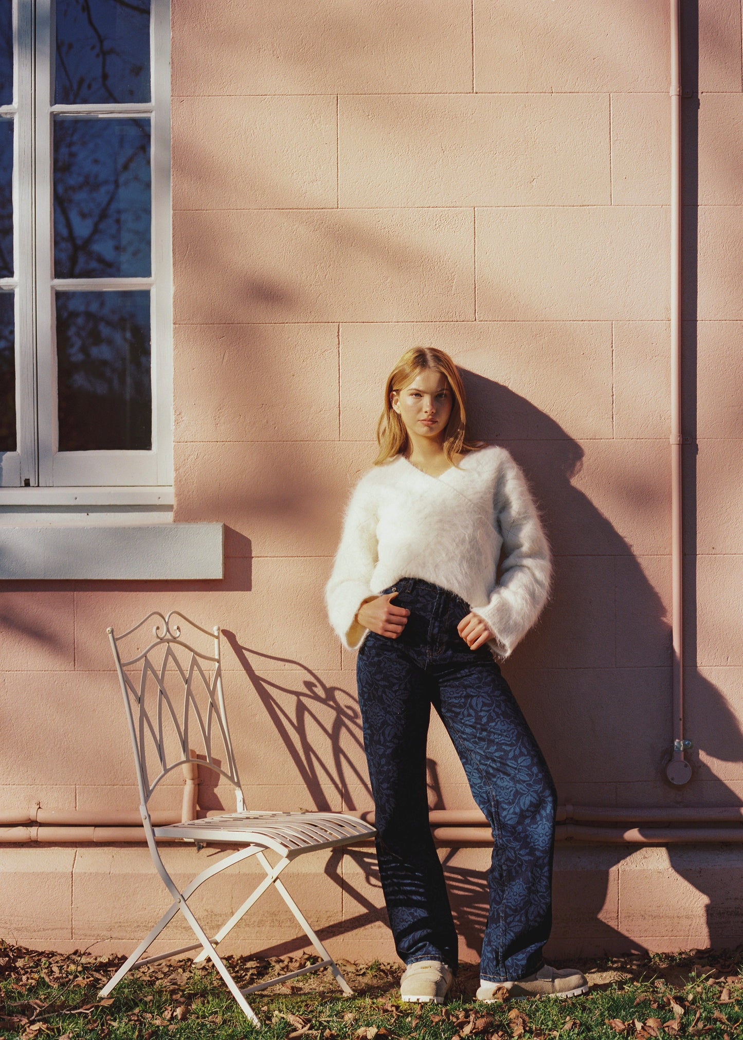 Diamond Knit Sweater