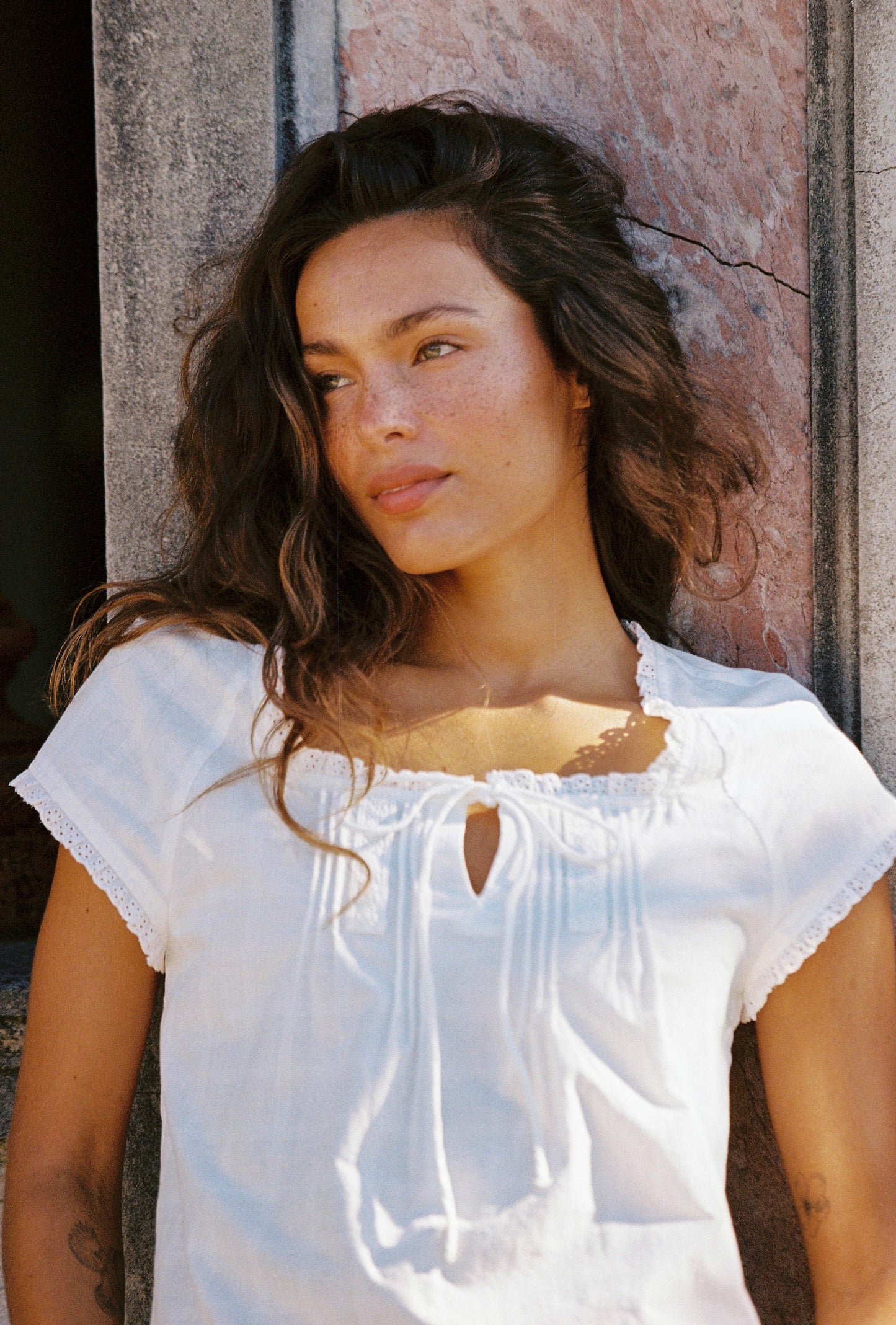 Amelia Blouse - Blanc