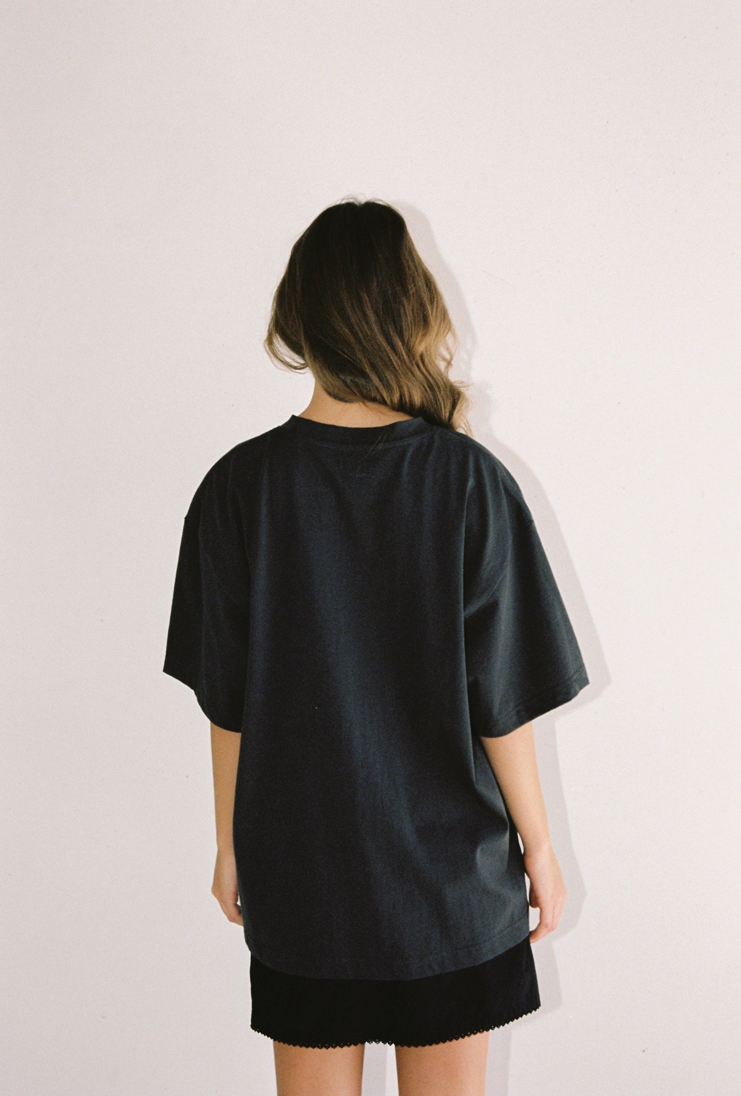 Blossom Tee - Washed Black