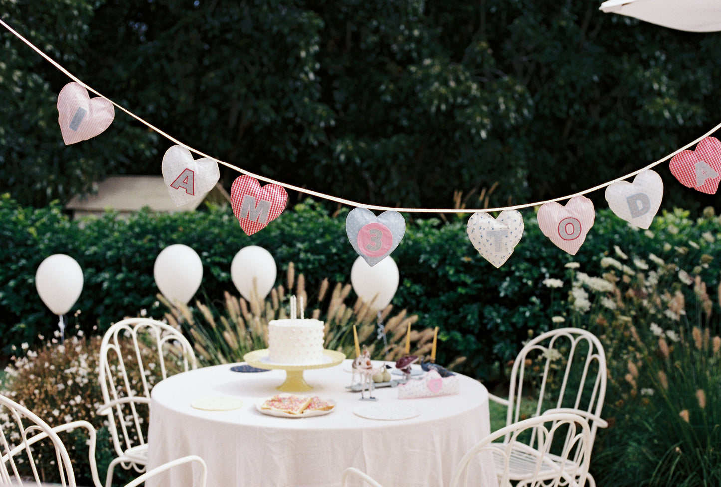 Birthday Banner - Hearts