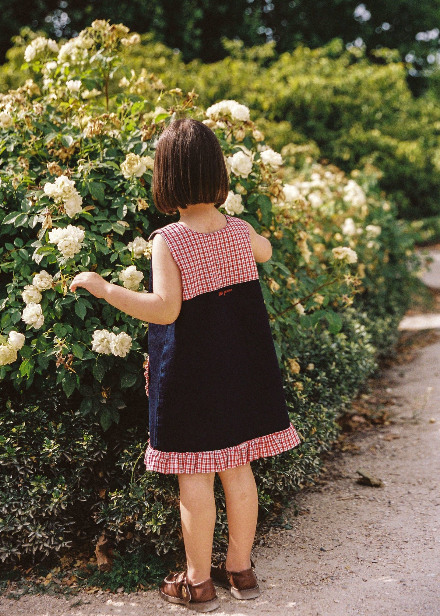 Polly Dress - Indigo