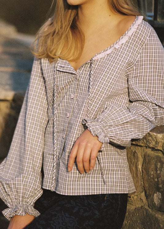 Paloma Blouse - Check