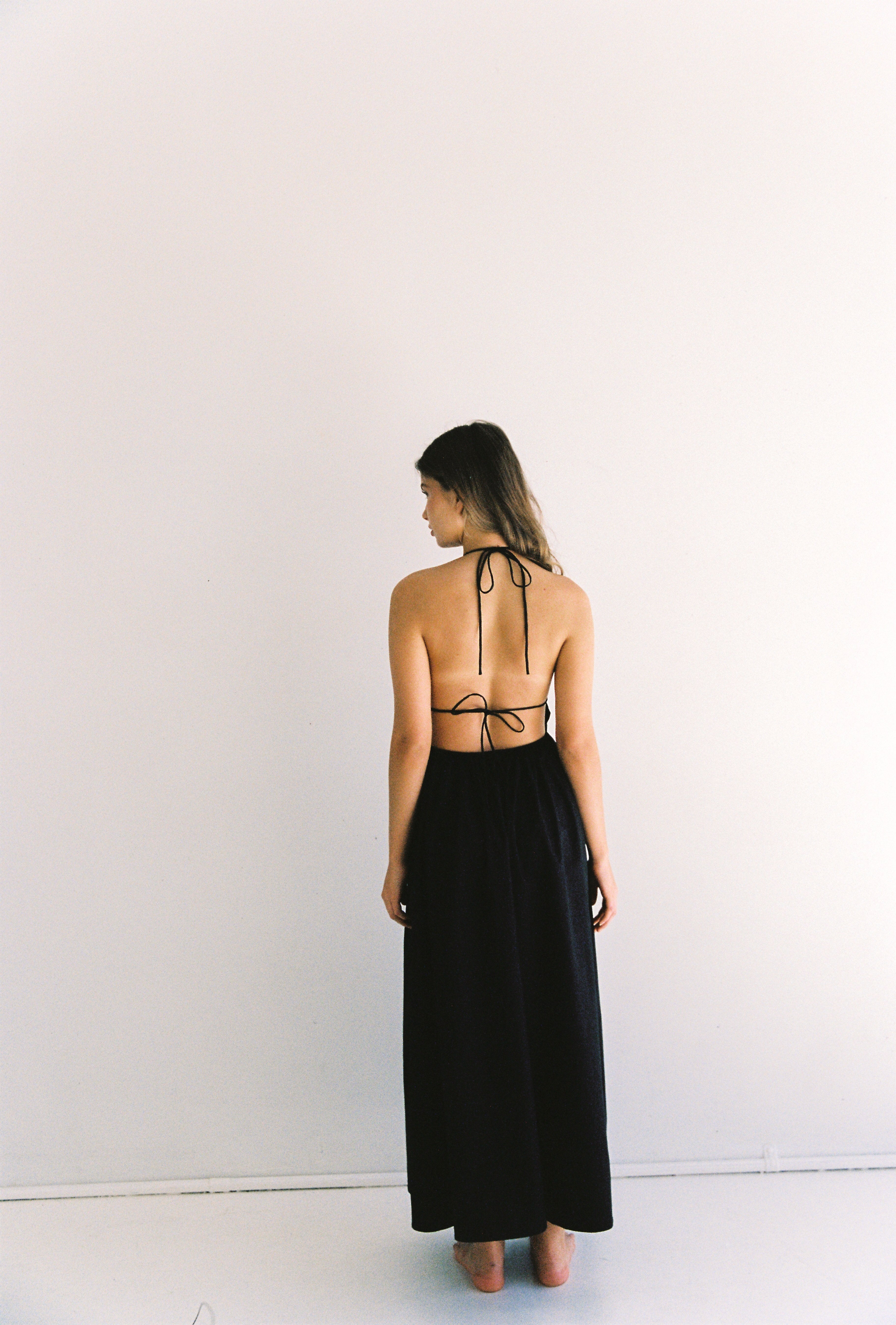 Lily Midi Dress - Black – The Wholesome Store