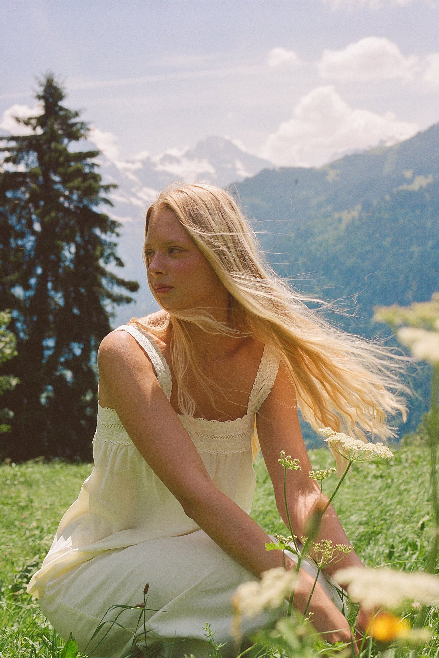 Francesca Maxi Dress - Soft Daffodil