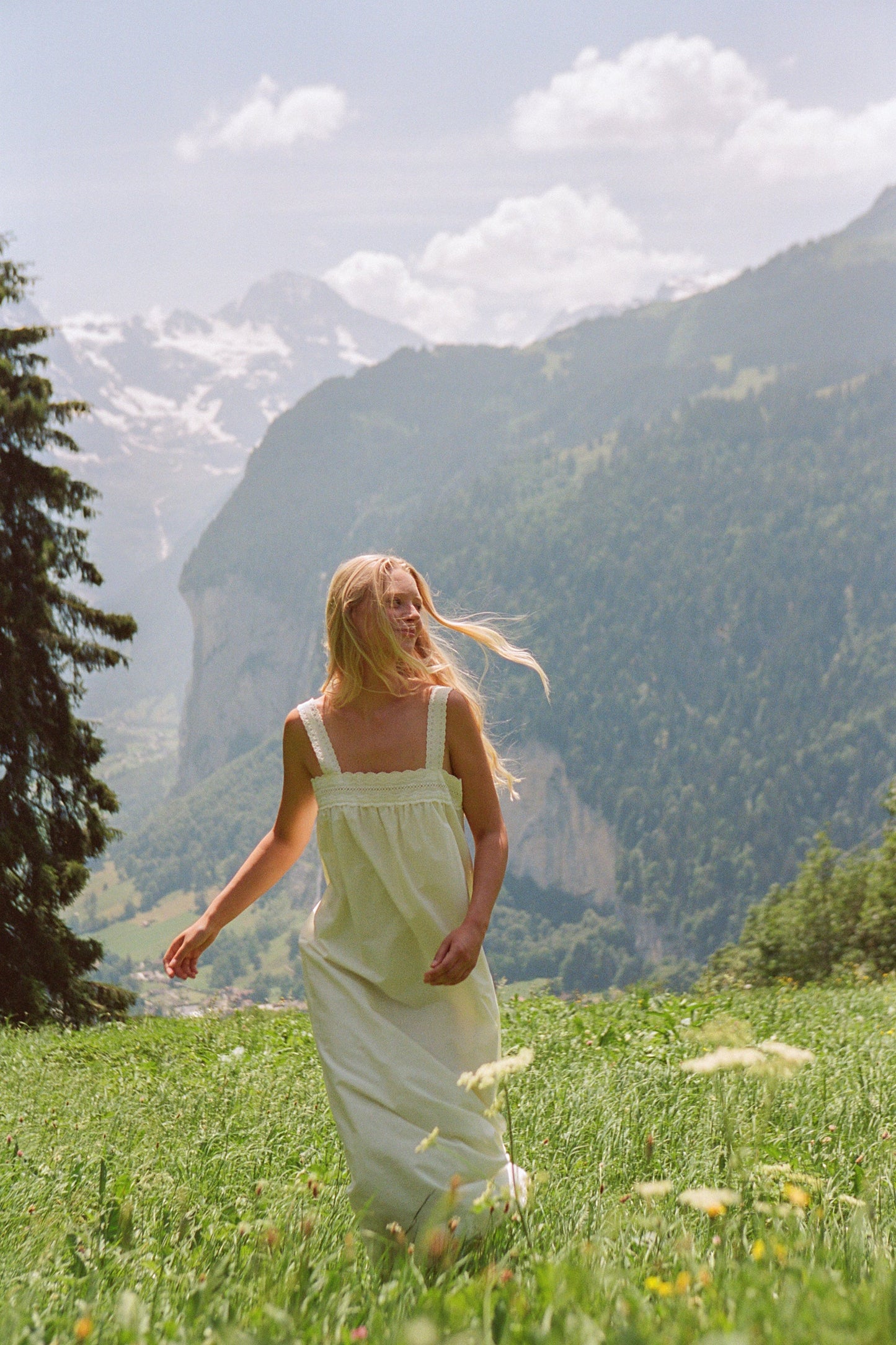 Francesca Maxi Dress - Soft Daffodil