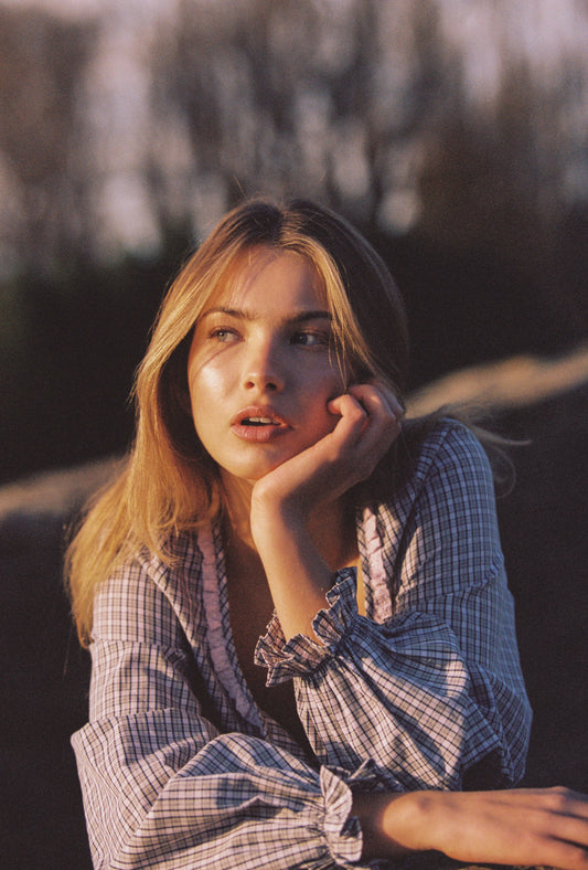 Paloma Blouse - Check